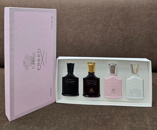 💎 Creed Perfume Gift Set – Him & Her Collection – 4 x 30ml