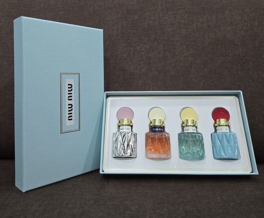 Miu Miu Perfume Gift Set – 30ml x 4
