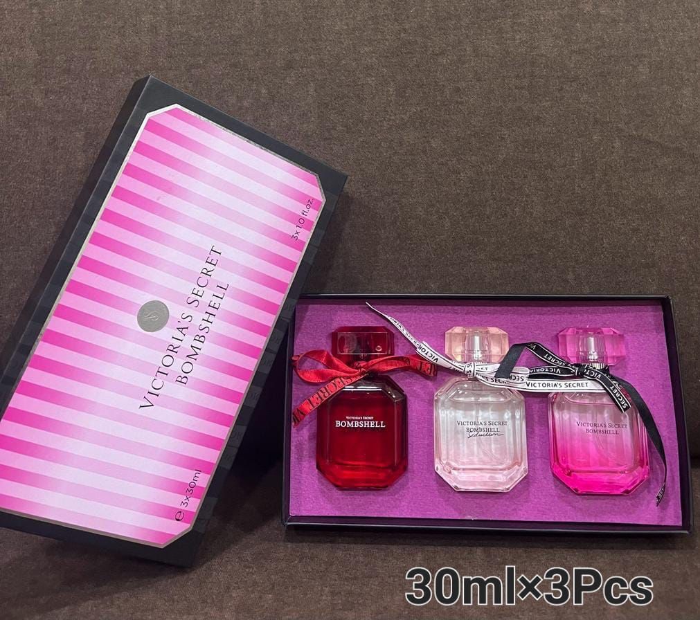 VICTORIA’S SECRET BOMBSHELL – 3x30ml Perfume Set Gift