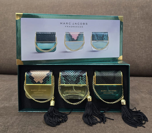 MARC JACOBS DECADENCE – 3x30ml Perfume Set Gift