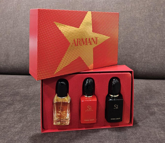 ARMANI SI – 3x30ml Perfume Gift Set